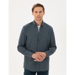 Pierre Cardin Erkek Yeşil Regular Fit Uzun Kollu Oxford Gömlek 50292662-VR054 - S
