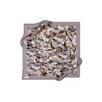 Pierre Cardin Gri Kadın Desenli Eşarp 8943438971