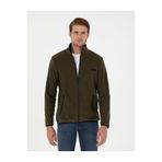 Pierre Cardin Haki Regular Fit Polar Hırka 50298991-VR027