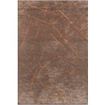 Pierre Cardin Halı Azur UZ02D Kahve Bakır Pamuk Akrilik Yumuşak Dokulu Modern Kilim KAHVE 100 x 200