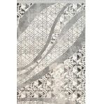 Pierre Cardin Halı Pierre Cardin Pier Zen HG05A Krem Gri Viskon Akrilik Yumuşak Leke Tutmaz Silinebilir Halı KREM GRİ 80 x 150