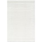 Pierre Cardin Halı Quenta QZ01A Iskandinav Tarz Ile Üretilen Yumuşak Dokulu Üst Kalite Halı - Beyaz - 80 x 300 cm