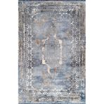 Pierre Cardin Halı Suprise ZC01J Mavi Krem Viskon Akrilik Yumuşak Dokulu Klasik Eskitme MAVİ KREM 120 x 180