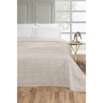 Pierre Cardin Helen Bej Tek Kişilik Pamuk Battaniye - 150 x 200 cm