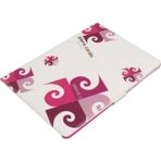 Pierre Cardin iPad 5/Air Suni Deri Tablet Kılıfı Pembe PCA-P02