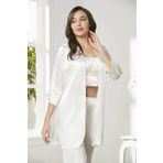 Pierre Cardin Kadife Saten 3'lü Pijama Takım 2075