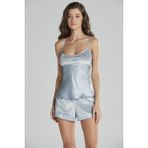 Pierre Cardin Kadife Saten Şort & Kombi Takım - 440 - Mist