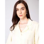 Pierre Cardin Kadın Açık Sarı Uzun Kollu Gömlek 50204411-VR004 - 38