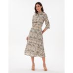 Pierre Cardin Kadın Bej A Kesim Dokuma Etek 50301198-VR011 - 38