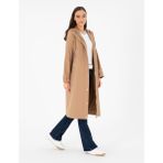 Pierre Cardin Kadın Camel Trençkot 50290318-VR015 - 42