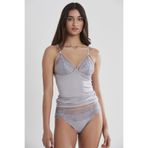 Pierre Cardin Kadın Dantelli Penye Atlet Külot Kaşkorse Set, Royal, S Beden