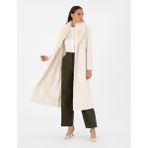 Pierre Cardin Kadın Ekru Kaşe Kaban 50290350-VR019 - 36