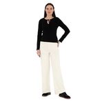 Pierre Cardin Kadın Ekru Pantolon (Triko) 50296235-VR019