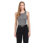 Pierre Cardin Kadın Gri Bluz (Örme) 50309145-VR024