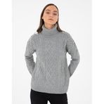 Pierre Cardin Kadın Gri Melanj Kazak /triko 50294435-vr086