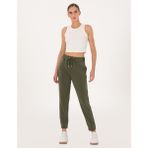 Pierre Cardin Kadın Haki Regular Fit Modal Karışımlı Eşofman Altı 50301420-VR027 - XL