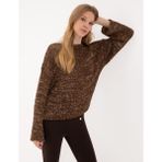 Pierre Cardin Kadın Kahverengi Comfort Fit Kazak 50324797-VR029 - XL