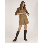 Pierre Cardin Kadın Kahverengi Dokuma Tulum 50275504-vr029