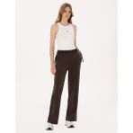 Pierre Cardin Kadın Kahverengi Loose Fit Eşofman Altı 50315304-VR029 - 2XL