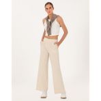 Pierre Cardin Kadın Krem Flare Fit Eşofman Altı 50301409-VR071 - 2XL