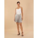 Pierre Cardin Kadın Krem Pileli Kloş Etek 50273766-VR071 - 36