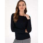 Pierre Cardin Kadın Lacivert Slim Fit Basic Kazak 50300769-VR033