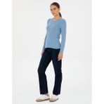 Pierre Cardin Kadın Lacivert Straight Fit Jean Pantolon 50318007-VR033 - 34