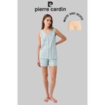 Pierre Cardin Kadın Pijama Takımı, Mint, Şortlu, Kalın Askılı, Modal Şort Hediyeli, S Beden