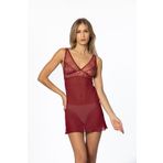 Pierre Cardin Kadın Saten Gecelik 629BRD Bordo