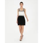Pierre Cardin Kadın Siyah A Kesim Dokuma Etek 50284024-VR046 - 34