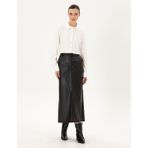 Pierre Cardin Kadın Siyah A Kesim Dokuma Etek 50292628-VR046 - 38