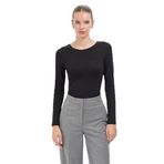 Pierre Cardin Kadın Siyah Bluz (Örme) 50317061-VR046