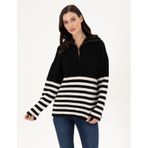 Pierre Cardin Kadın Siyah Kazak /triko 50298102-vr046