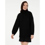 Pierre Cardin Kadın Siyah Oversize Kazak 50290574-VR046 - M