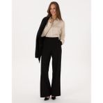 Pierre Cardin Kadın Siyah Palazzo Kumaş Pantolon 50319006-VR046 - 42 - Dropsuz