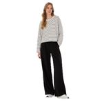 Pierre Cardin Kadın Siyah Pantolon (Kanvas-Chino) 50318198-VR046