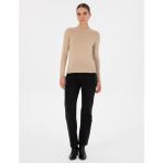 Pierre Cardin Kadın Siyah Straight Fit Jean Pantolon 50318236-VR046 - 34 - 40