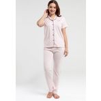 Pierre Cardin Kadın Turuncu Gömlek Pijama Takım