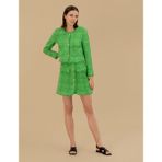 Pierre Cardin Kadın Zümrüt A Kesim Tüvit Etek 50262589-VR055 - 40