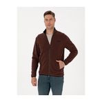 Pierre Cardin Kahverengi Regular Fit Polar Hırka 50314014-VR029