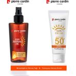Pierre Cardin Koruyucu Güneş Kremi 50+ - 75 ml + Pierre Cardin Bronzlaştırıcı Güneş Yağı