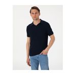 Pierre Cardin Lacivert Slim Fit Polo Yaka Triko Tişört 50306123-VR033