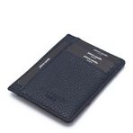 Pierre Cardin Lacivert Unisex Deri Kredi Kartlık 0323L1N