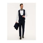 Pierre Cardin Lacivert Yelekli Damatlık Smokin 50220561-VR033