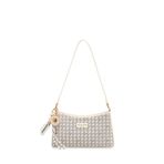 Pierre Cardin Limited Edition Beyaz Dijital Monogram Kadın Çapraz Omuz Çantası 05PO25Y10704