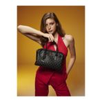Pierre Cardin Limited Edition Monogram Siyah Kadın Omuz Çantası 05PO25Y822-1