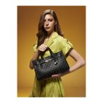 Pierre Cardin Limited Edition Monogram Siyah Kadın Omuz Çantası 05PO25Y834-2