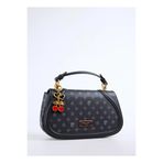 Pierre Cardin Limited Edition Siyah Monogram Çıtçıt Kapamalı Askılı Kadın Çapraz Omuz Çantası 05PC25K10347
