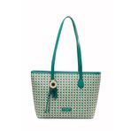 Pierre Cardin Limited Edition Yeşil Dijital Monogram Kadın Omuz Çantası 05PO25Y10705