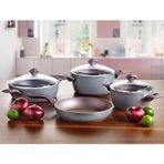 Pierre Cardin Magic 7 Parça Lila Granit Tencere Seti